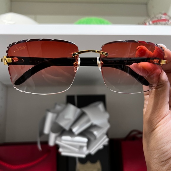 ET 3k - Cartier black buffalo horn glasses - Picture 7 of 7